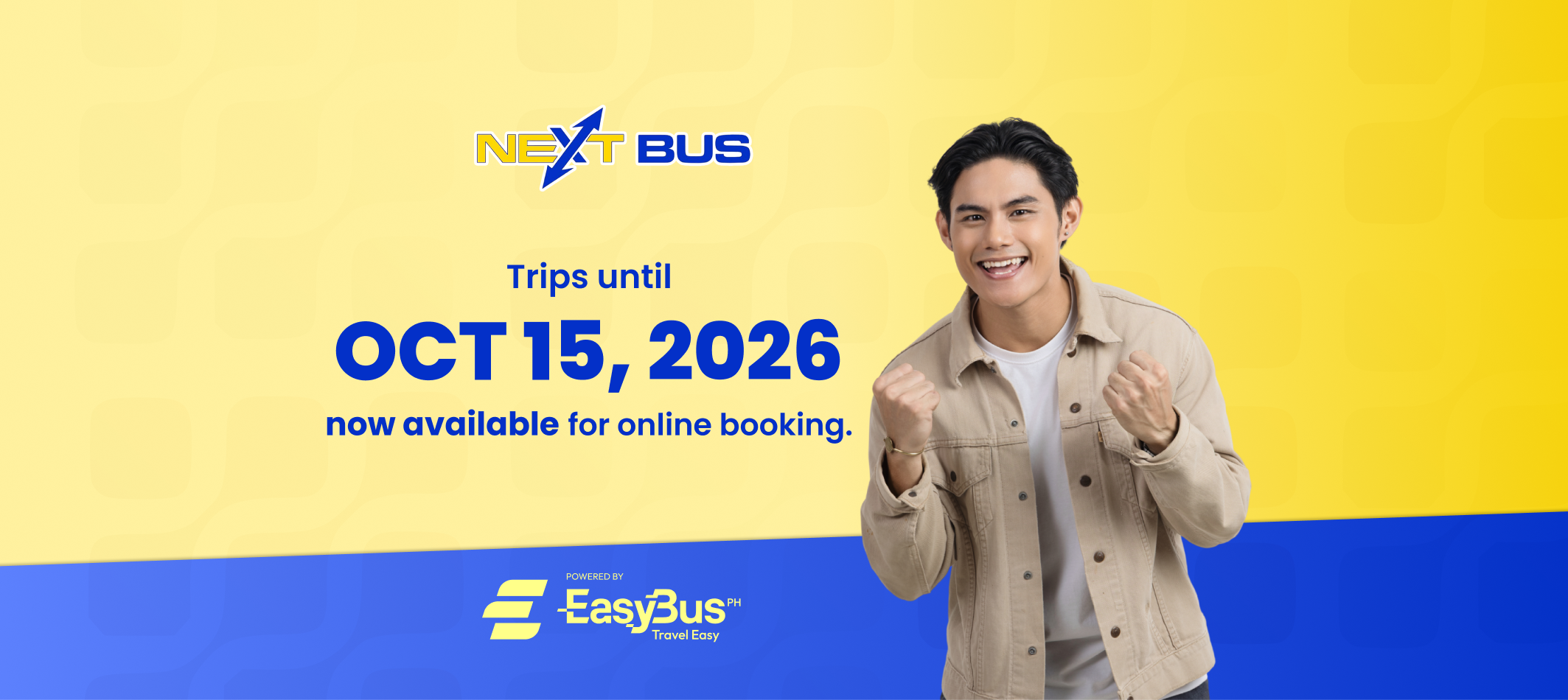 NEXTBUS October 2026 Announcement Banner