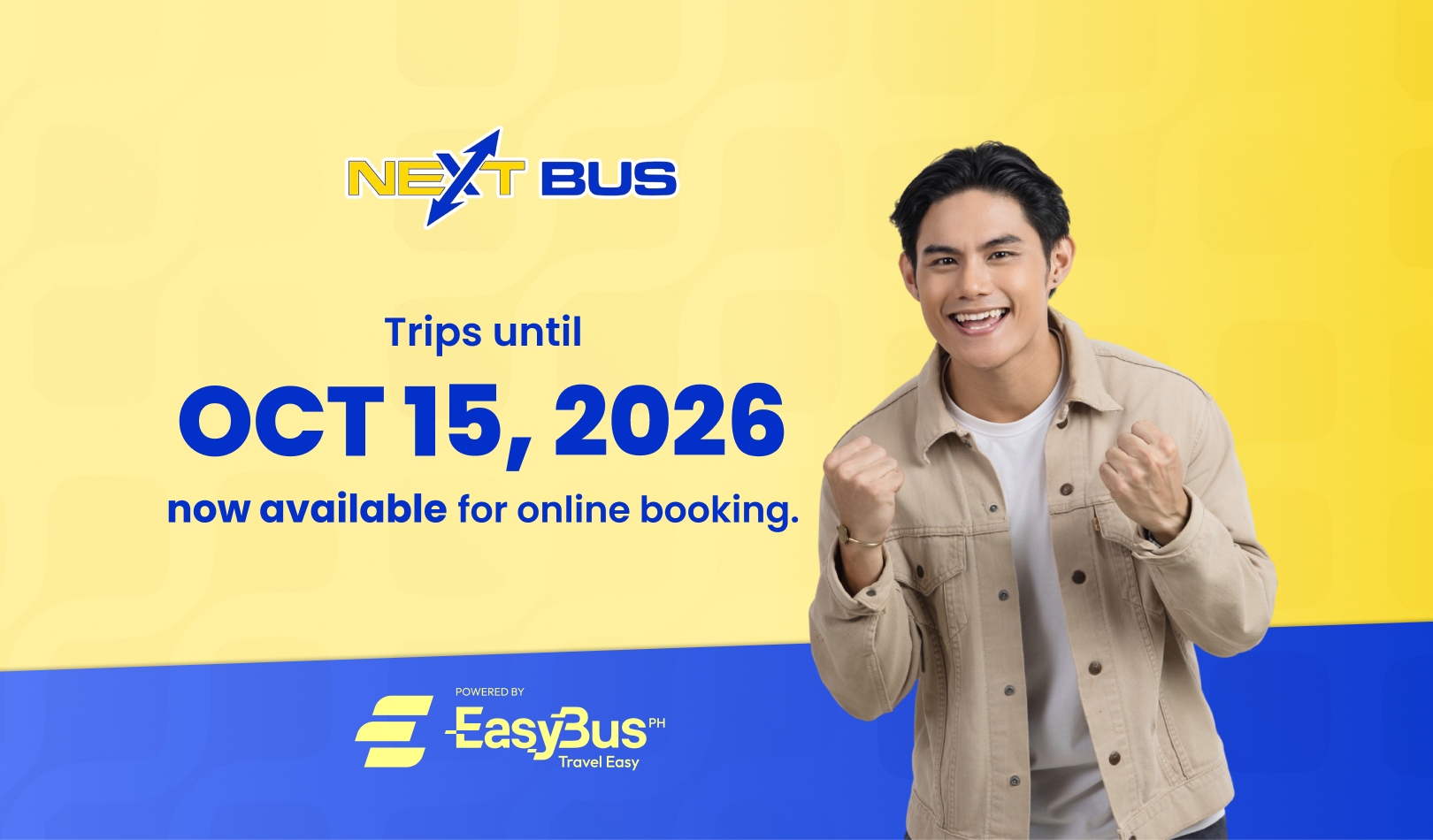 NEXTBUS October 2026 Announcement Banner