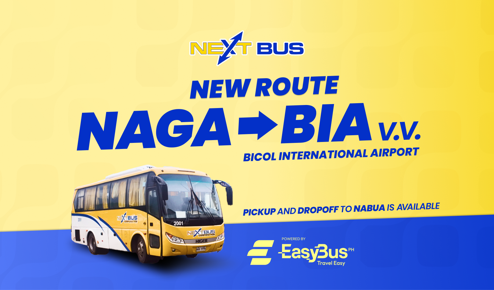 NEXTBUS Updated Announcement Banner
